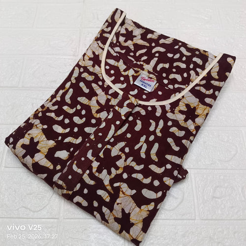 Bathik cotton nighties